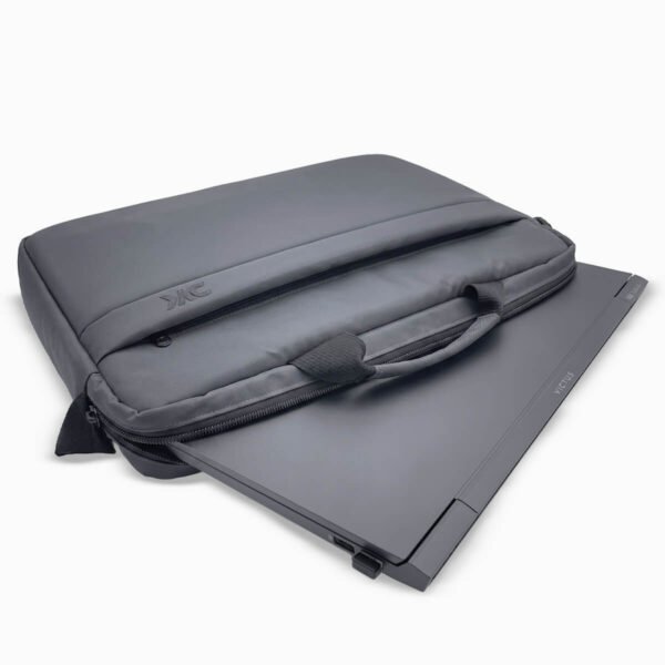 8228 – Laptop Case BAG 15 INCH, Grey – top