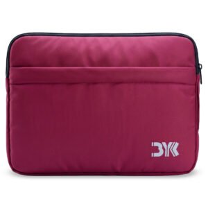 BYK Laptop Sleeve 14" Black - Burgandy